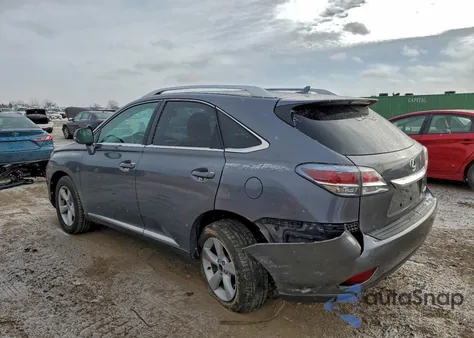 2013 Lexus Rx 350 Base z USA, uszkodzony, nr VIN 2T2BK1BAXDC216105